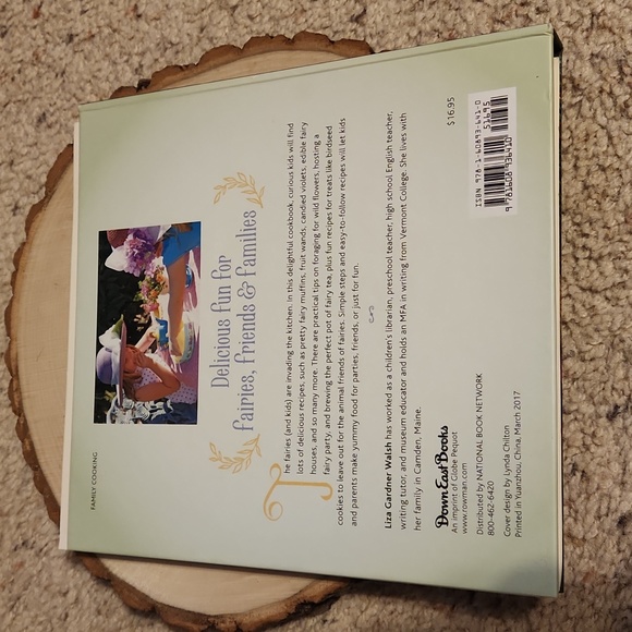 Fairy House Cooking by Liza Gardner Walsh Cookbook 2017 Hardcover Spiral Bound - Picture 2 of 7